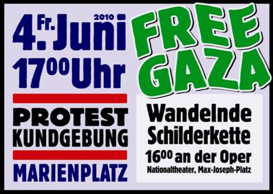 FREE- GAZA - Protest in München